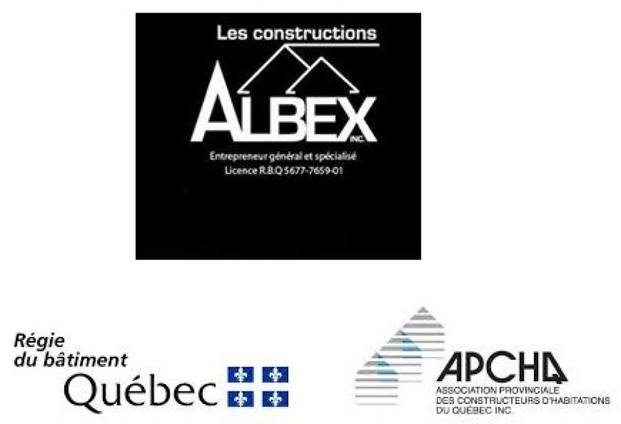 Construction Rénovation ALBEX Saint-Charles-de-Bellechasse Logo